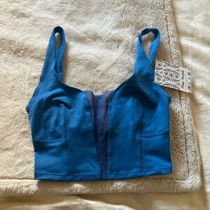 Free People Plank All Day Cam Crop Top- size XS